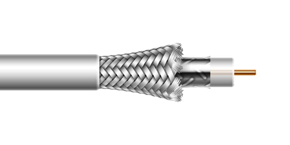 Image of a coaxial cable