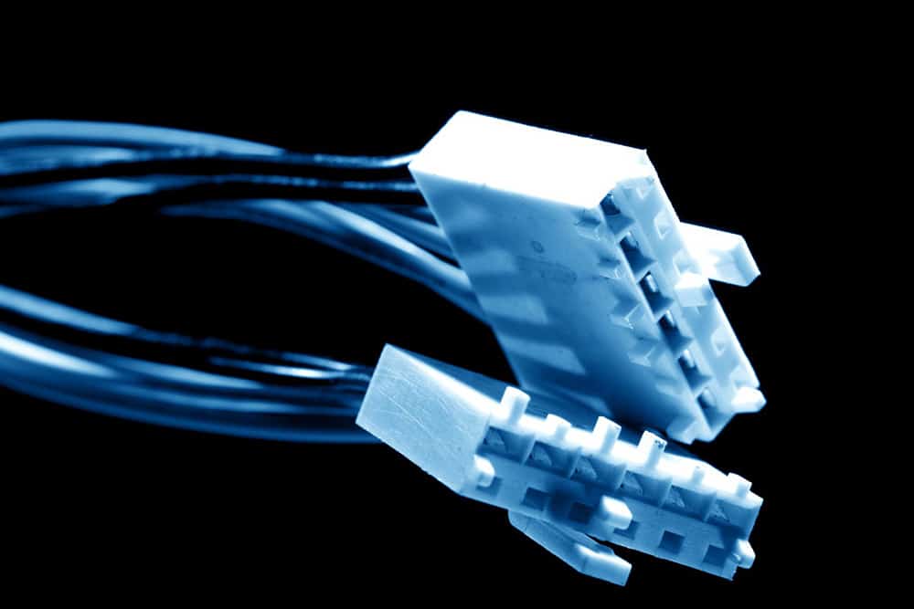 Image of wired internet connection