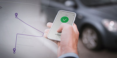Tracking your car using a phone