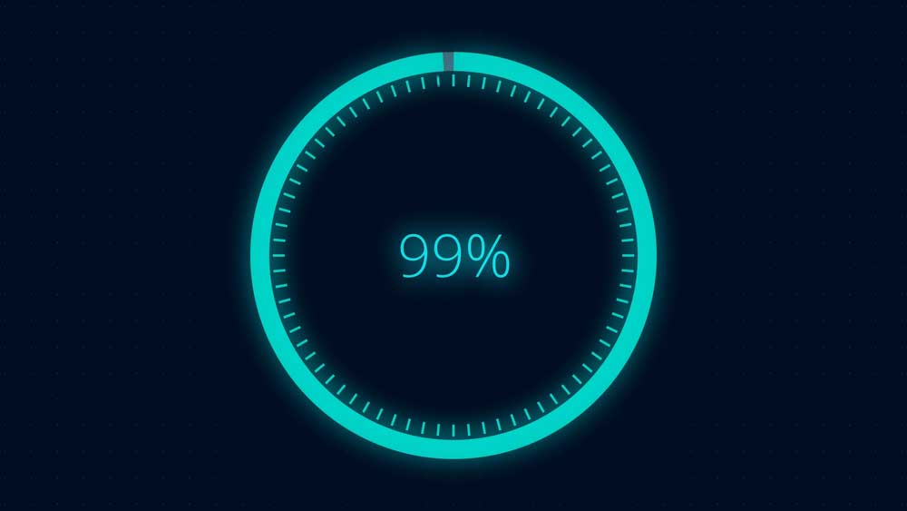 WiFi vs. Ethernet: Loading transfer download animation