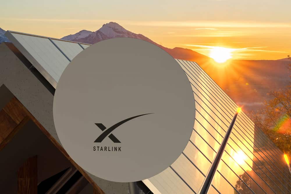 Image of Starlink dish