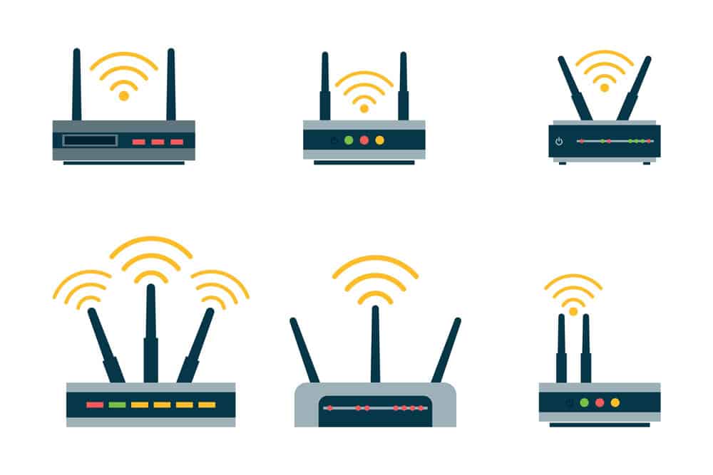 Router types and signal symbols