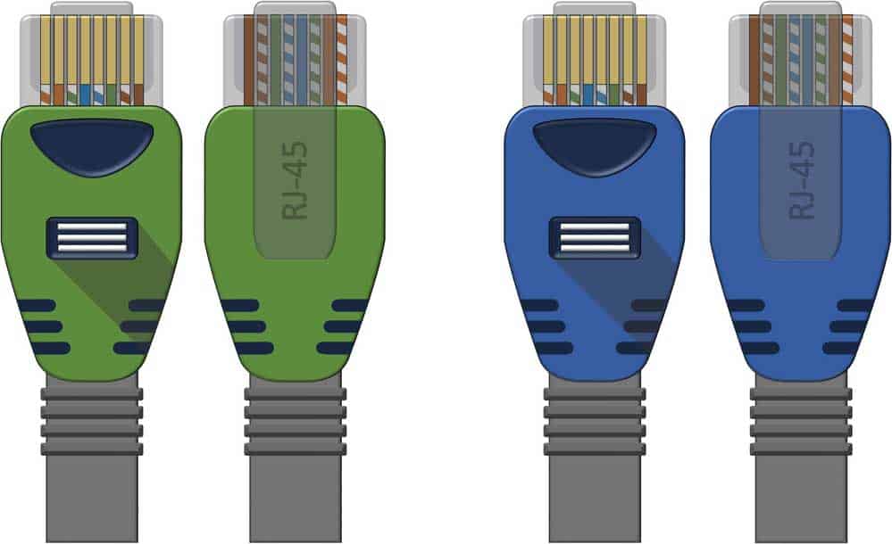 RJ45 connector network cable 