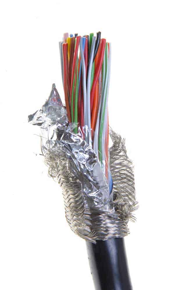 cable with shielding 