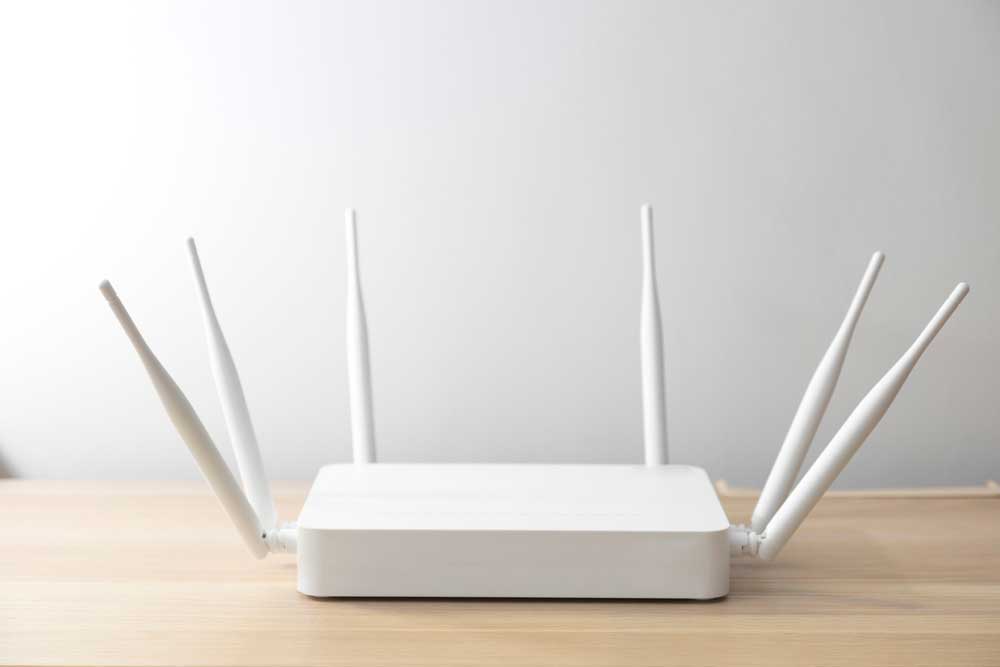 A Wi-Fi router