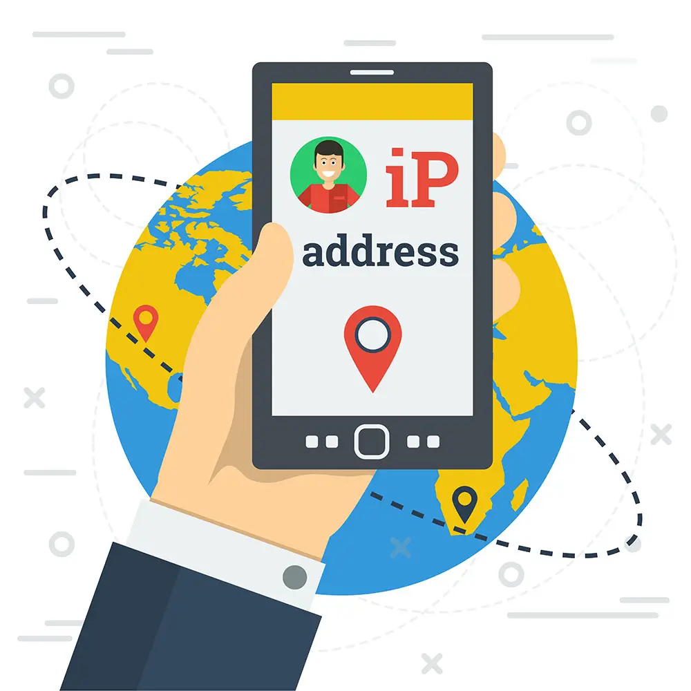 The ISP uses an IP address to know your location