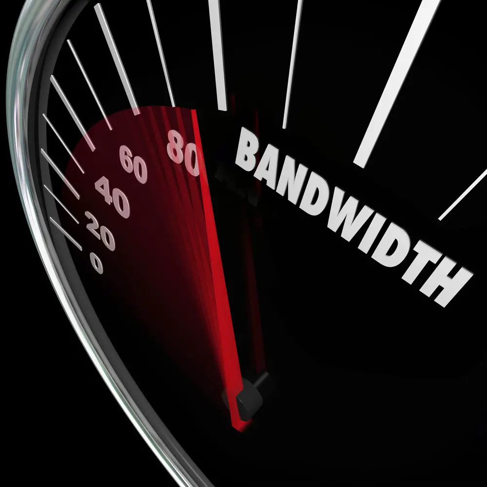 Bandwidth. 