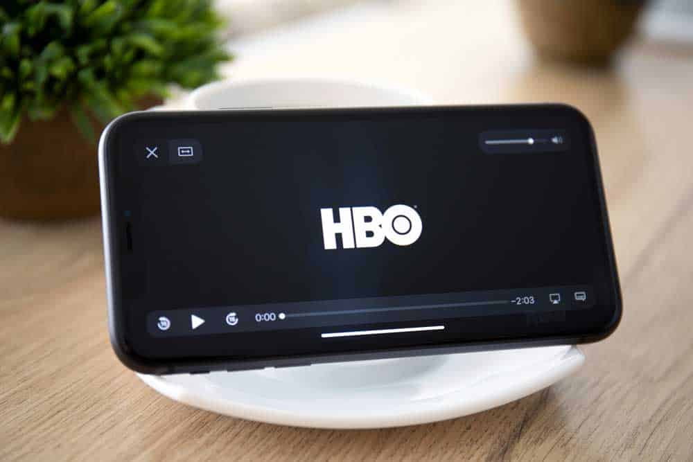 HBO show on iPhone