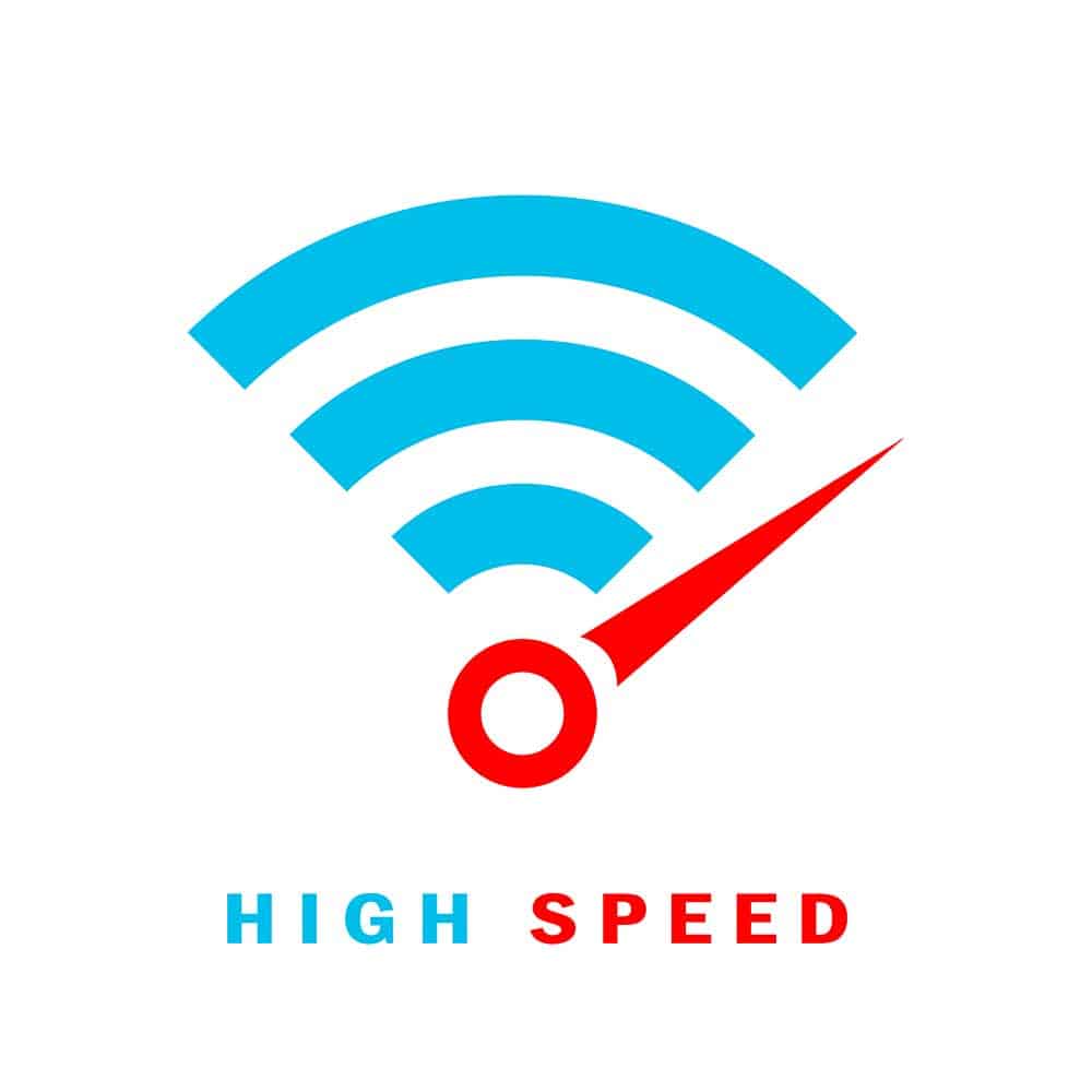 Fast wi-fi internet connection