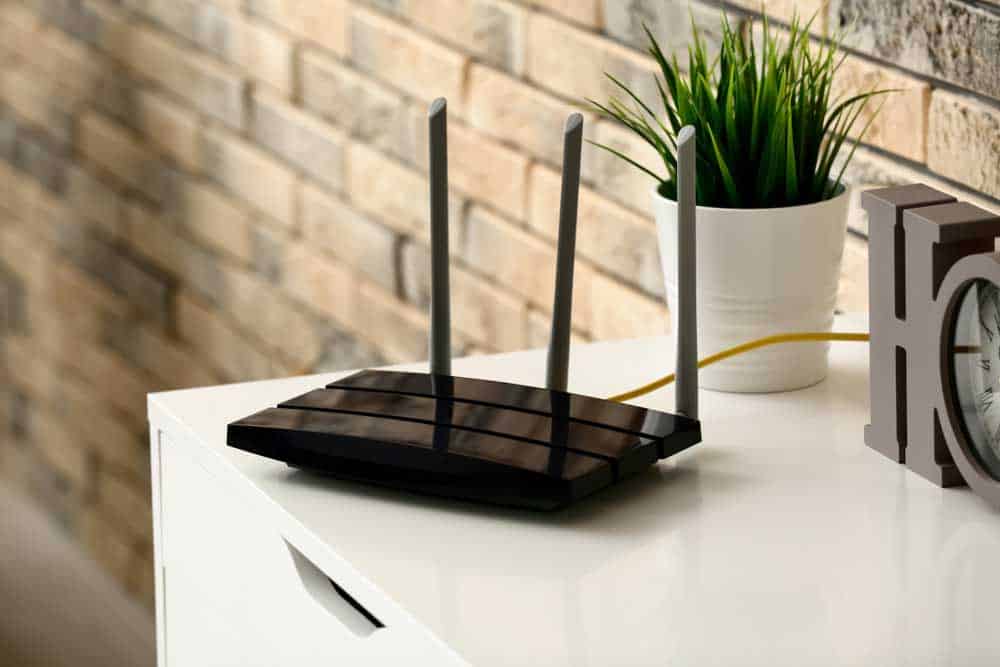 A modern Wi-Fi router