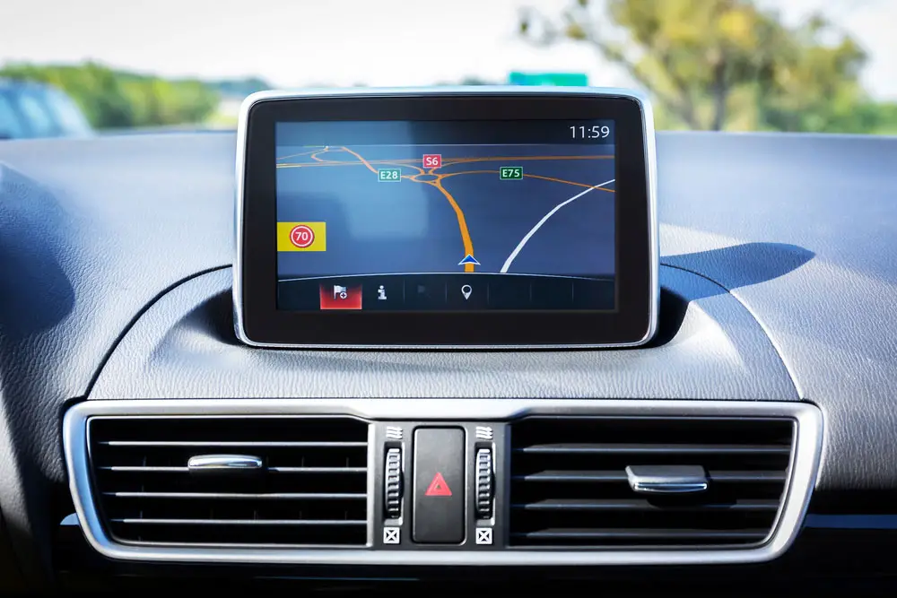 A navigation system with an intuitive interface and speed limits