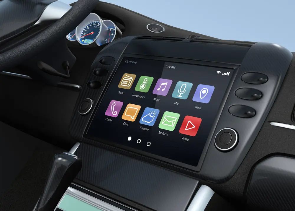 Smart multimedia touchscreen system for automobile