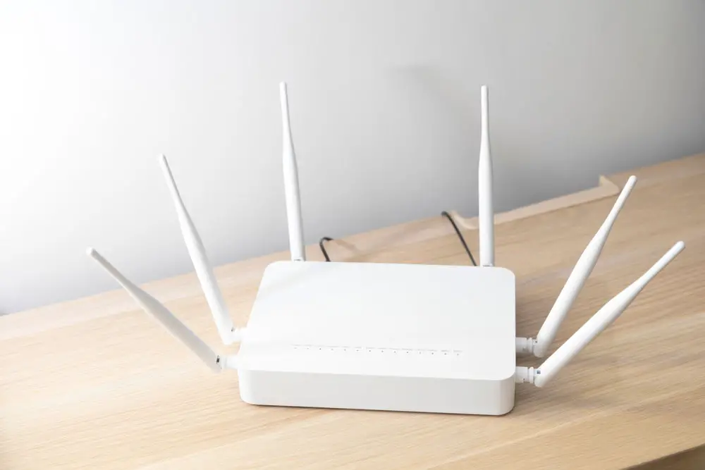 A WiFi Router. 
