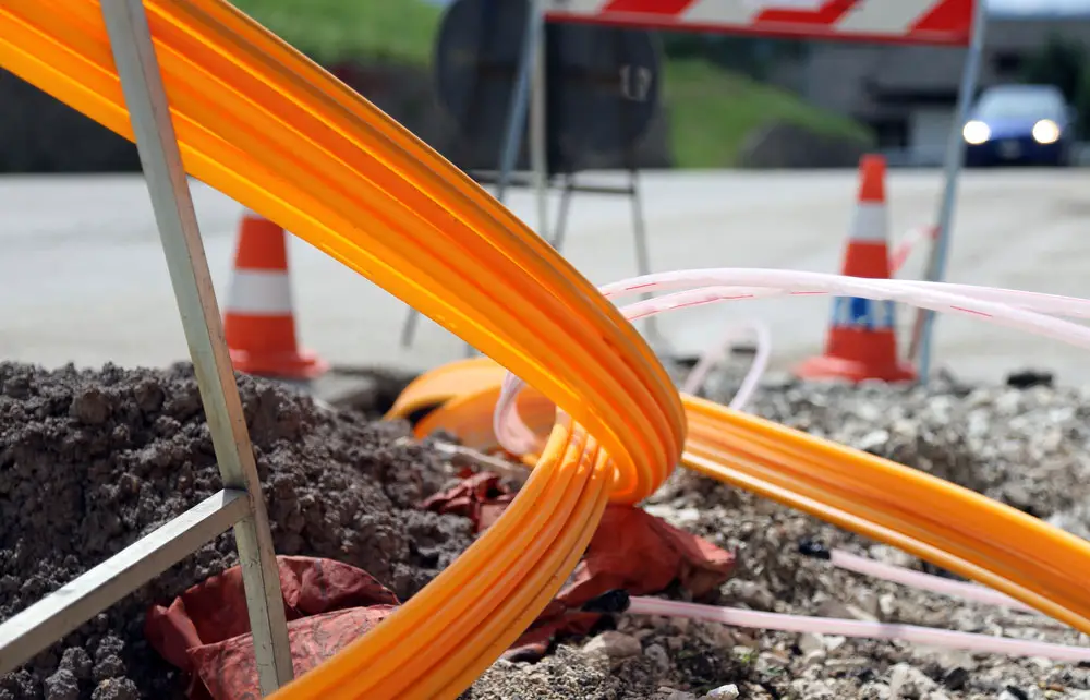 Available Internet By ZIP Code:
Underground fiber optic cables